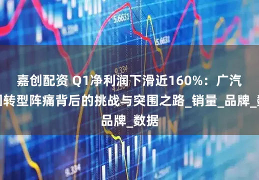 嘉创配资 Q1净利润下滑近160%：广汽集团转型阵痛背后的挑战与突围之路_销量_品牌_数据