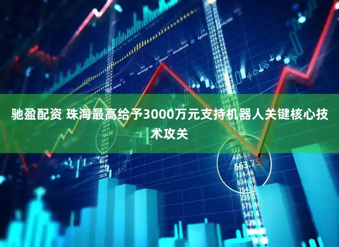 驰盈配资 珠海最高给予3000万元支持机器人关键核心技术攻关